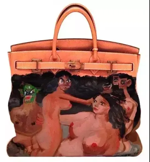 在精品包上塗鴉,是藝術還是暴殄天物?