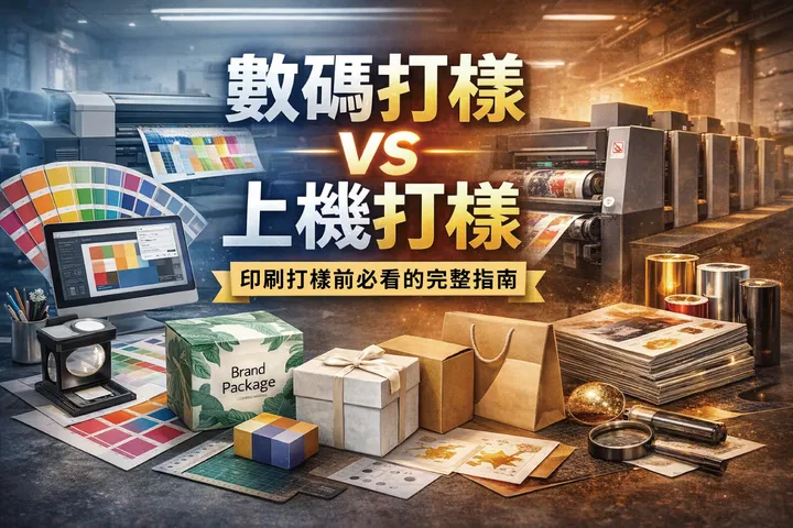 數碼打樣和上機打樣有什麼差別？印刷打樣前一定要懂的完整指南
