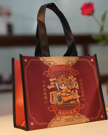 Non-woven Tote — Laminated full-color print