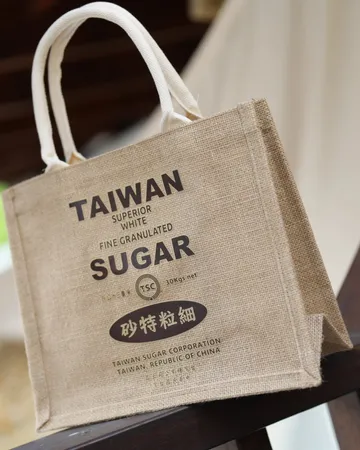 麻布袋 — 天然麻布・單色網版