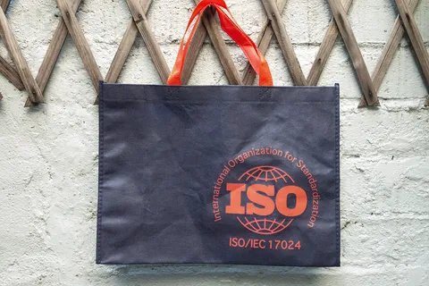 Testing and certification body — Non-woven tote, one-color print