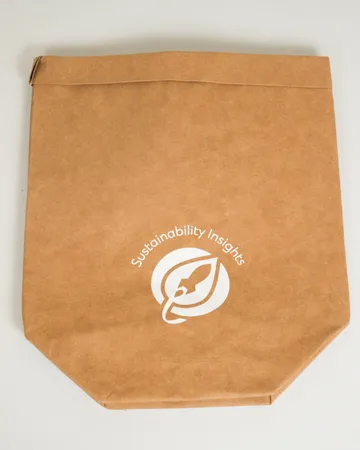 Tyvek Bag — Roll-top closure