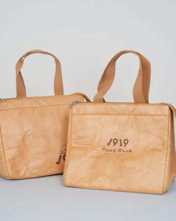 Cooler bag — A Tyvek shell over an insulated lining.